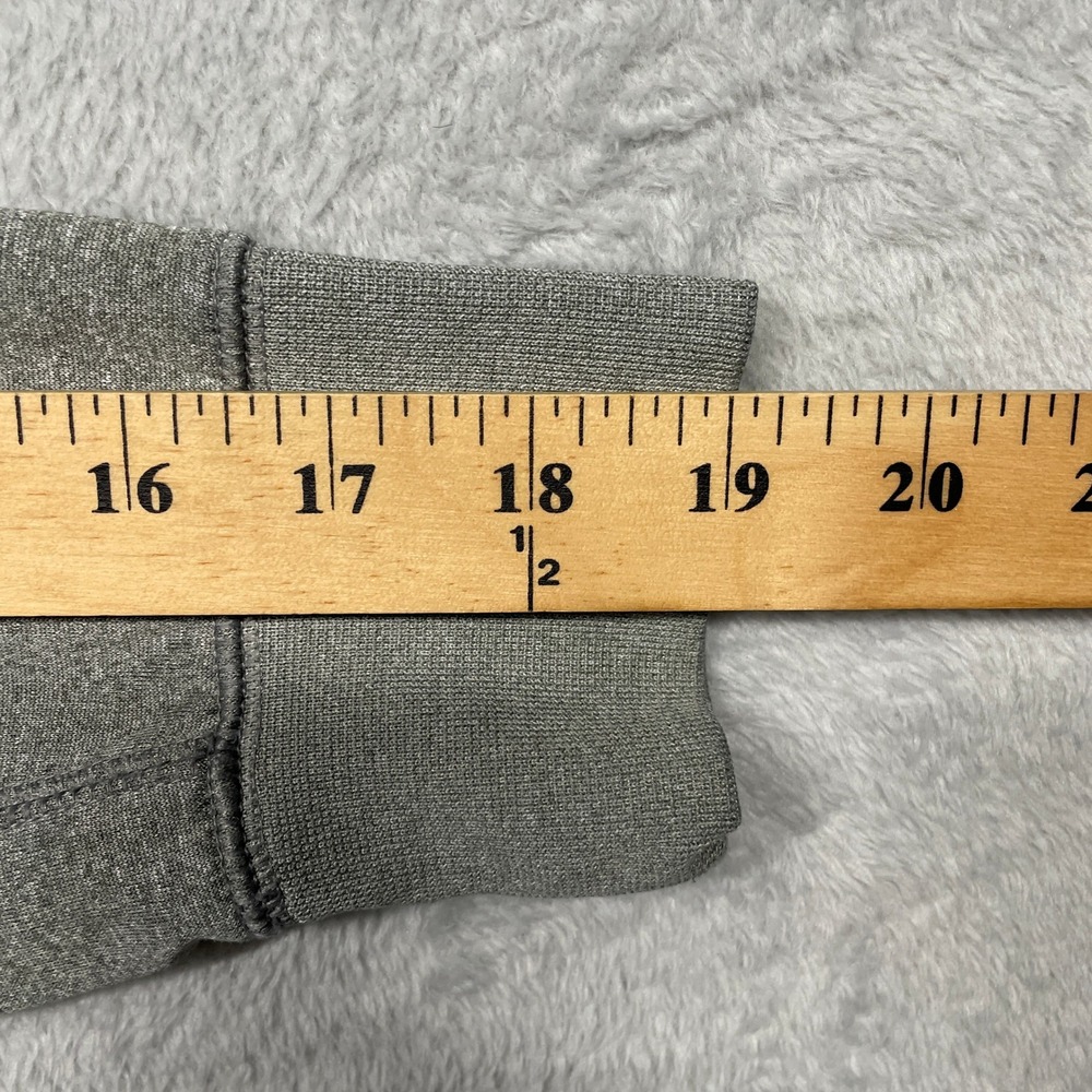 Nike Baseball Hoodie Boys Medium Gray Dri-FIT Pullover Sweatshirt Graphic - Picture 7 of 9